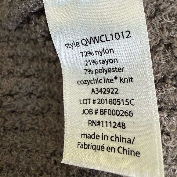 Barefoot Dreams Charcoal Knit Cardigan - Picture 4 of 4